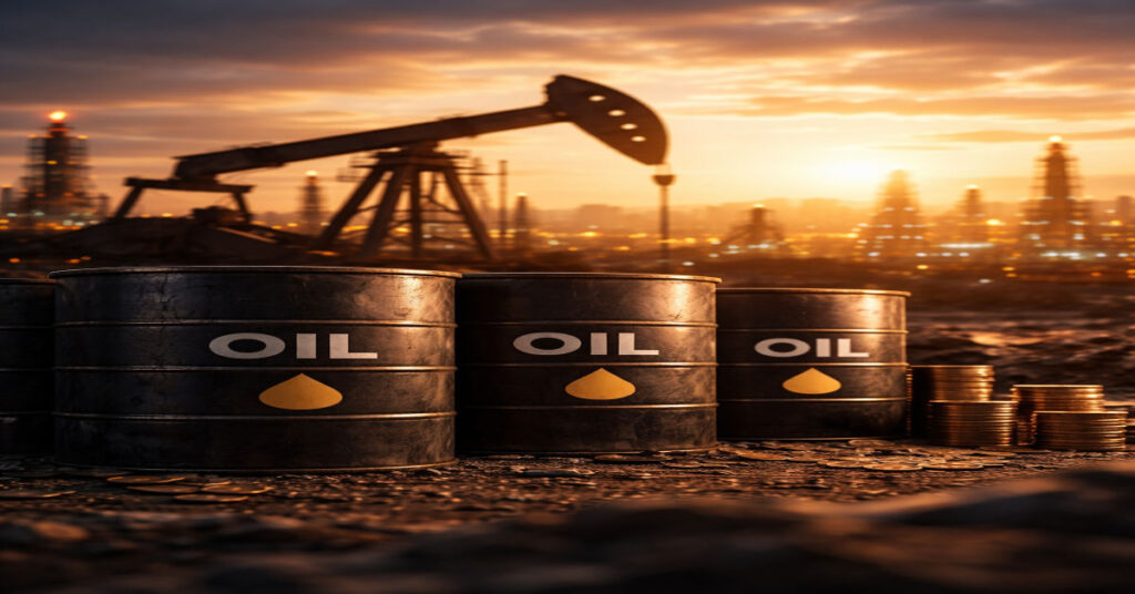 Crude oil market signal today in the USA showing active price movement and market volatility