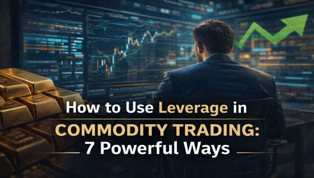 How to use leverage in commodity trading showing US futures market charts and leveraged exposure strategy