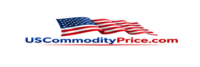 USCommodityPrice.com logo featuring the United States flag and brand name representing US commodity prices today