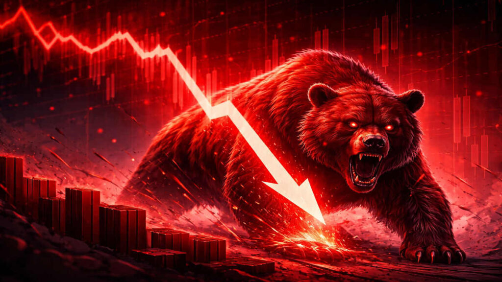 Metal stocks crash today as Nifty Metal index falls sharply in bear market